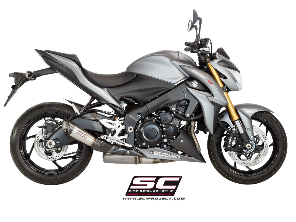 SC Project Exhaust Suzuki GSX-S 1000 F S1 Silencer 2017-18