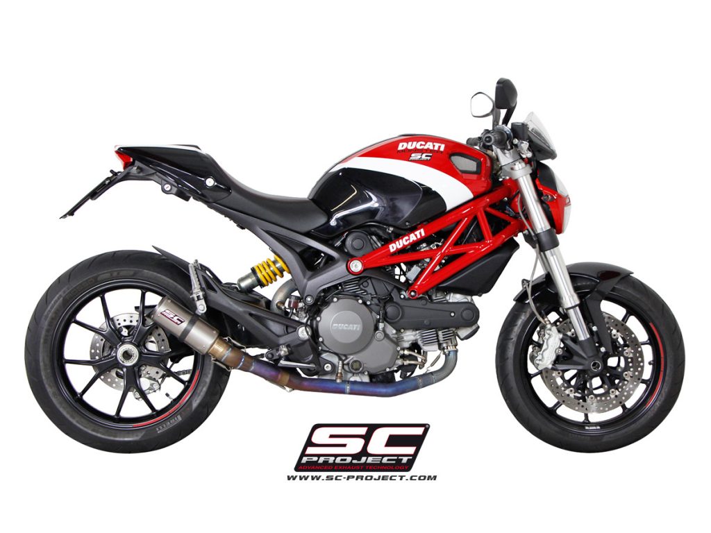 SC Project Exhaust Ducati Monster 796 Full System 21 Full Titanium