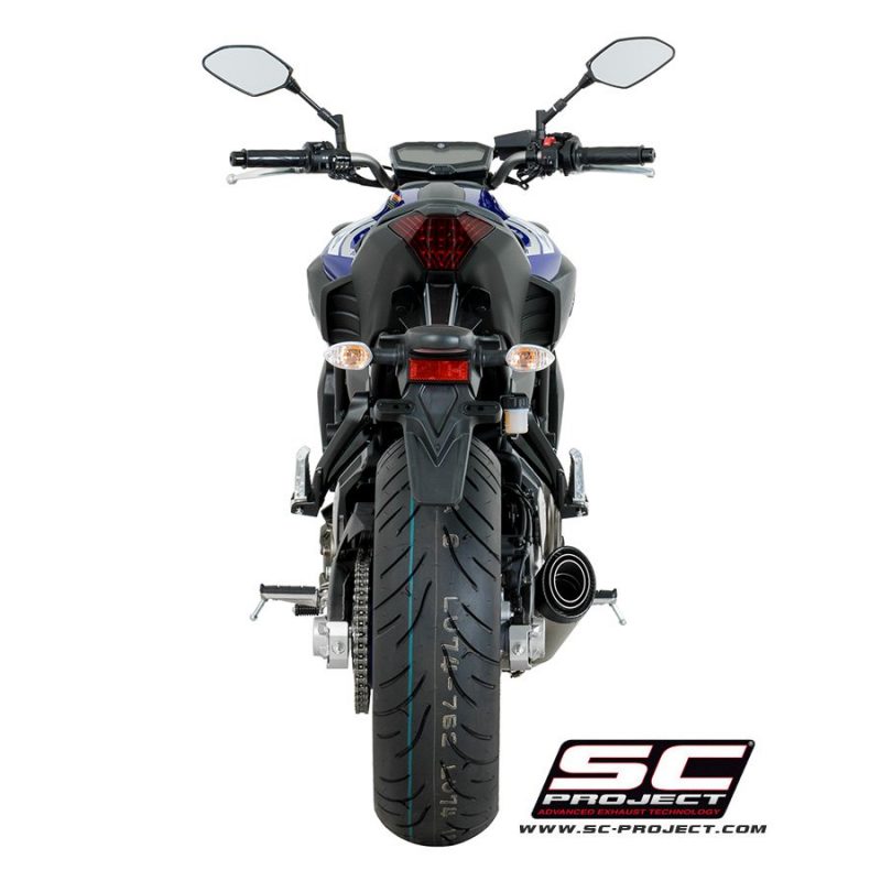 SC Project Exhaust Yamaha MT-07 Full Exhaust System 2-1 S1 Silencer 2017+