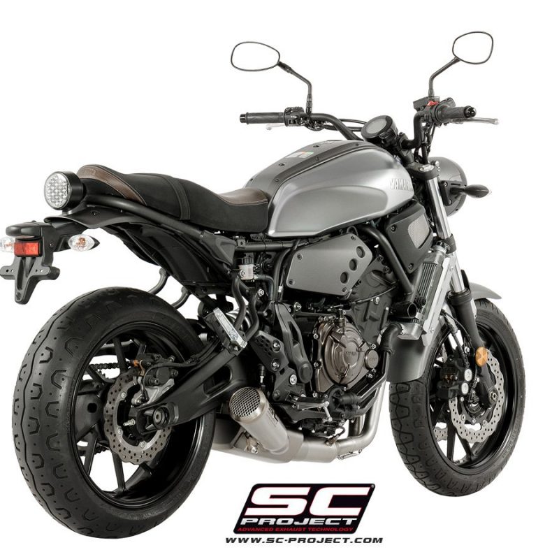 SC Project Exhaust Yamaha MT07 Full Exhaust System 21 Conic '70s Silencer