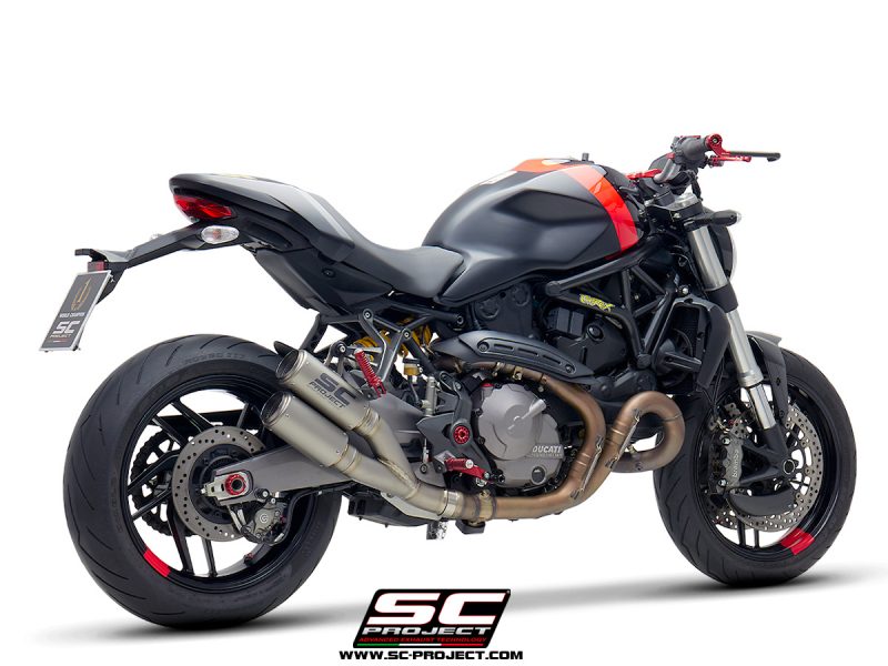 SC Project Exhaust Ducati Monster 821 Twin CR-T Silencer 2018