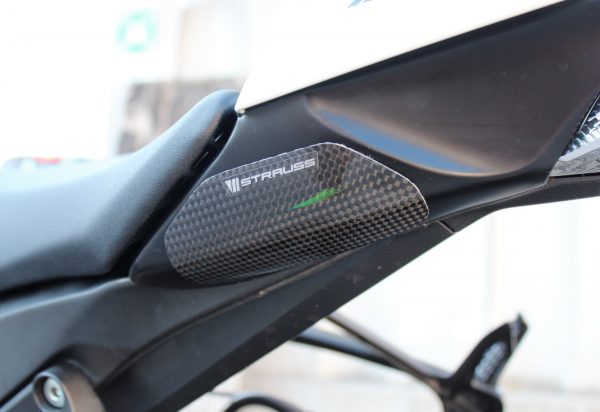Strauss Kawasaki ZX-10R Carbon Fibre Tail Sliders Gloss 2011-2015