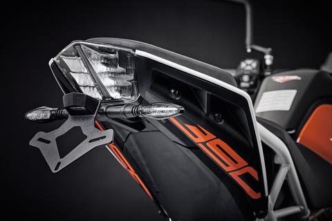 Auspuff Aufhänger & Gleichrichter Schutz EVOTECH Performance KTM 390 Duke 2017 