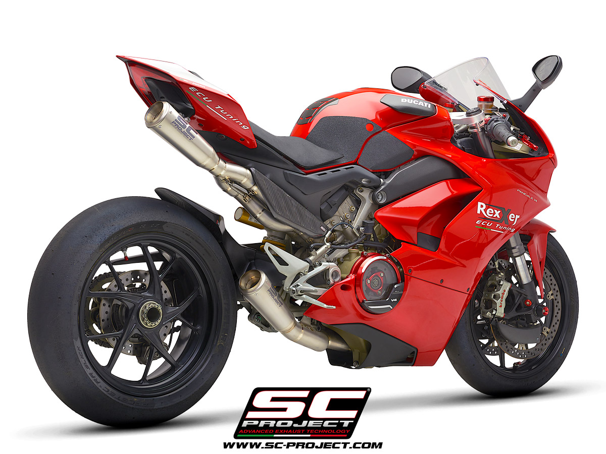 SC Project Exhaust Ducati Panigale V4 S1GP Full Titanium System 42