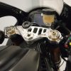 Designed to replace your road OEM top yoke for your Yamaha YZF R1 R1M Top Yoke 2015+ and give it that MotoGP look.