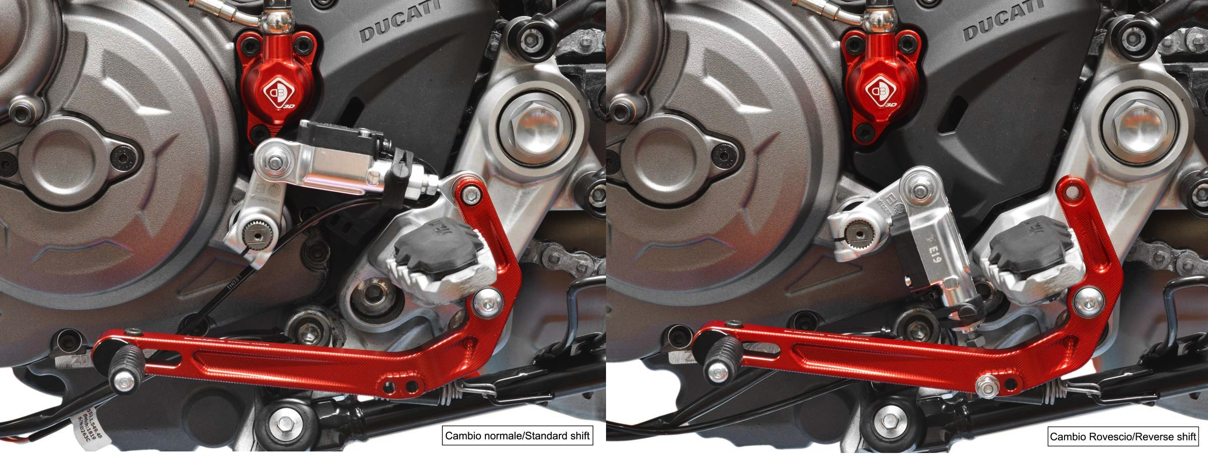 Ducabike Ducati Hypermotard 950 / SP Gear Shift Lever Reversible