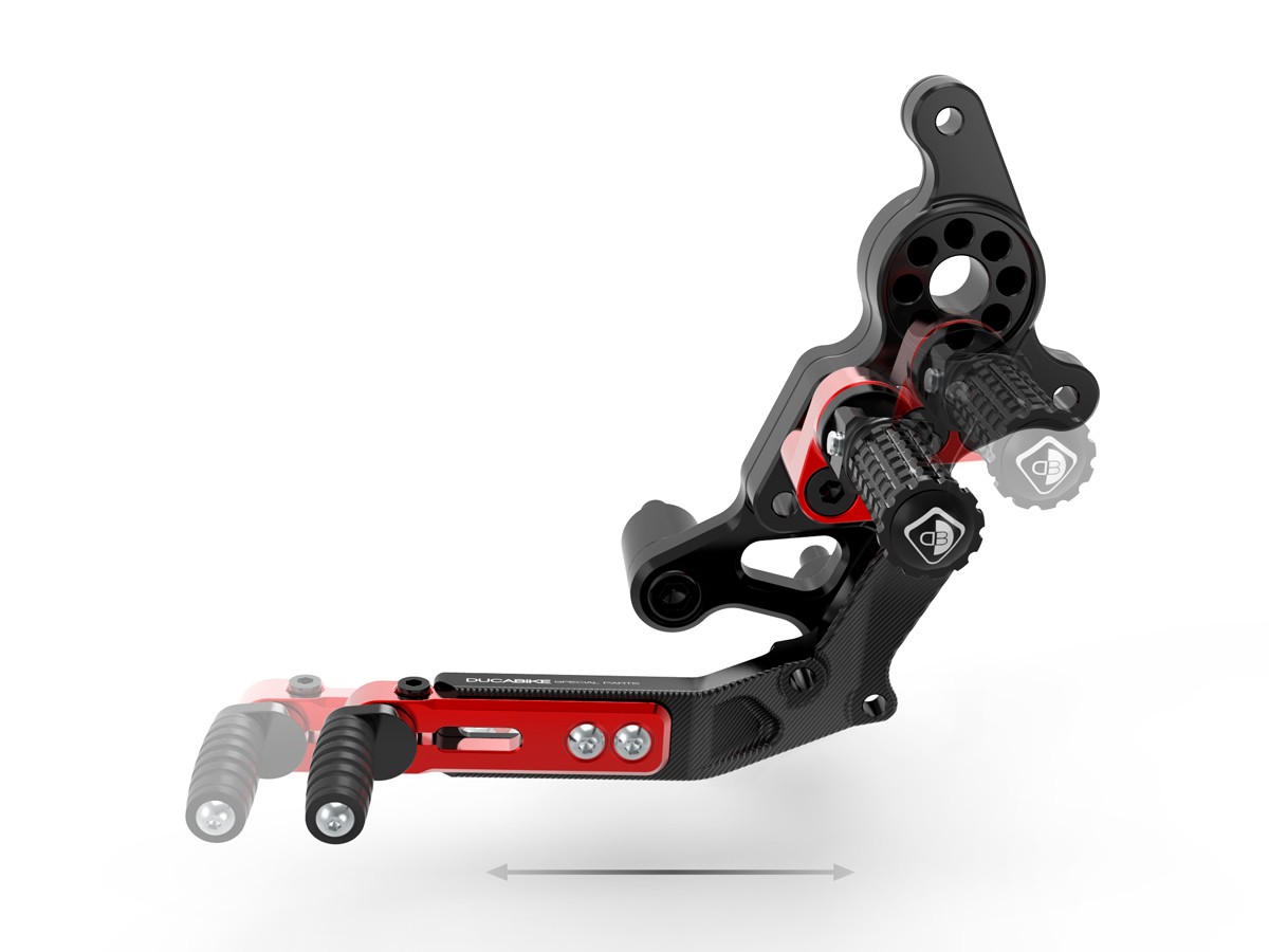 Ducabike Ducati Hypermotard 950 / SP ECO Adjustable Rearsets