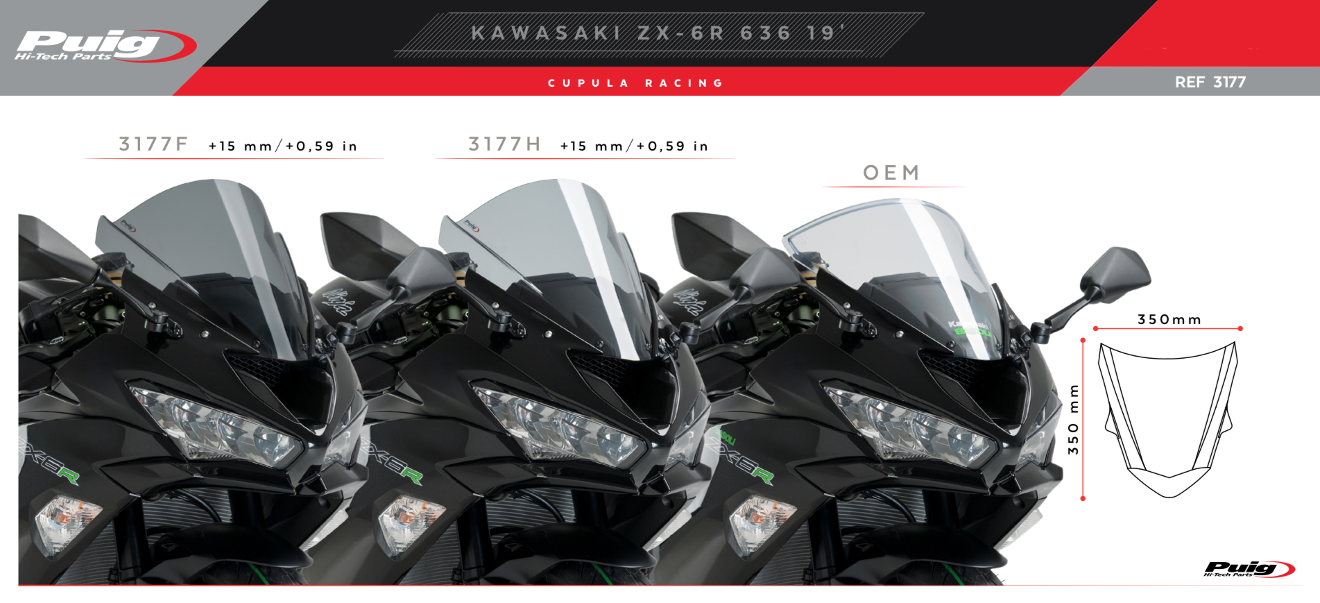 Puig Racing Windscreen Kawasaki Zx6r Reviewmotors.co