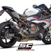 SC Project Exhaust BMW S1000RR SC1-M Silencers 2019+