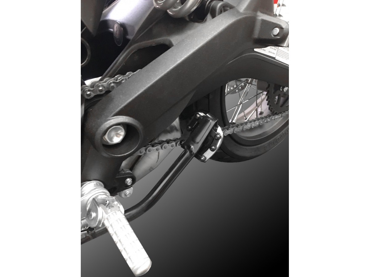AltRider HY13-0-1101 Side Stand Foot for Ducati Hyperstrada Silver 