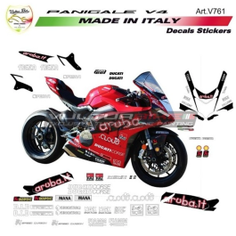 Vulturbike Ducati Panigale Aruba WSBK Decal Sticker Kit V4R V4/S 2020+