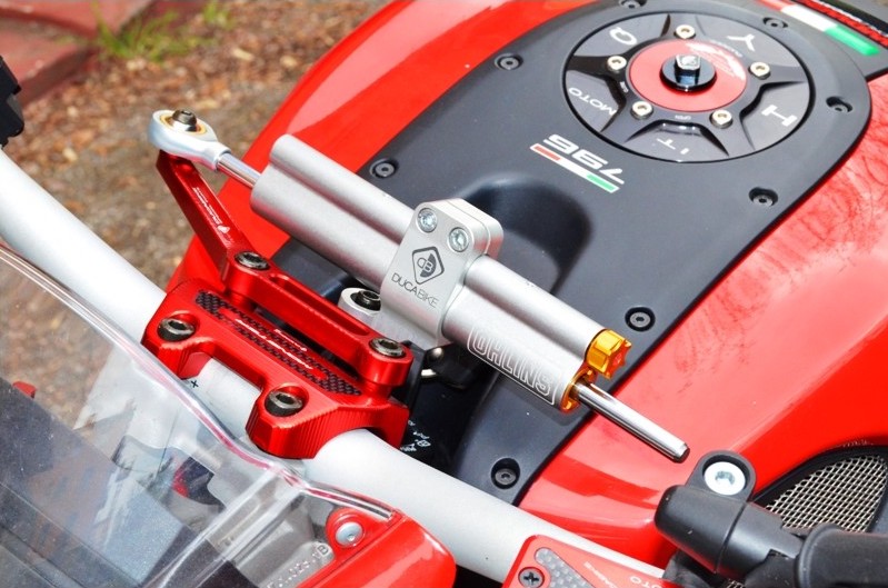 Ducabike Ducati Monster 796 1100 Evo Ohlins Steering Damper Kit