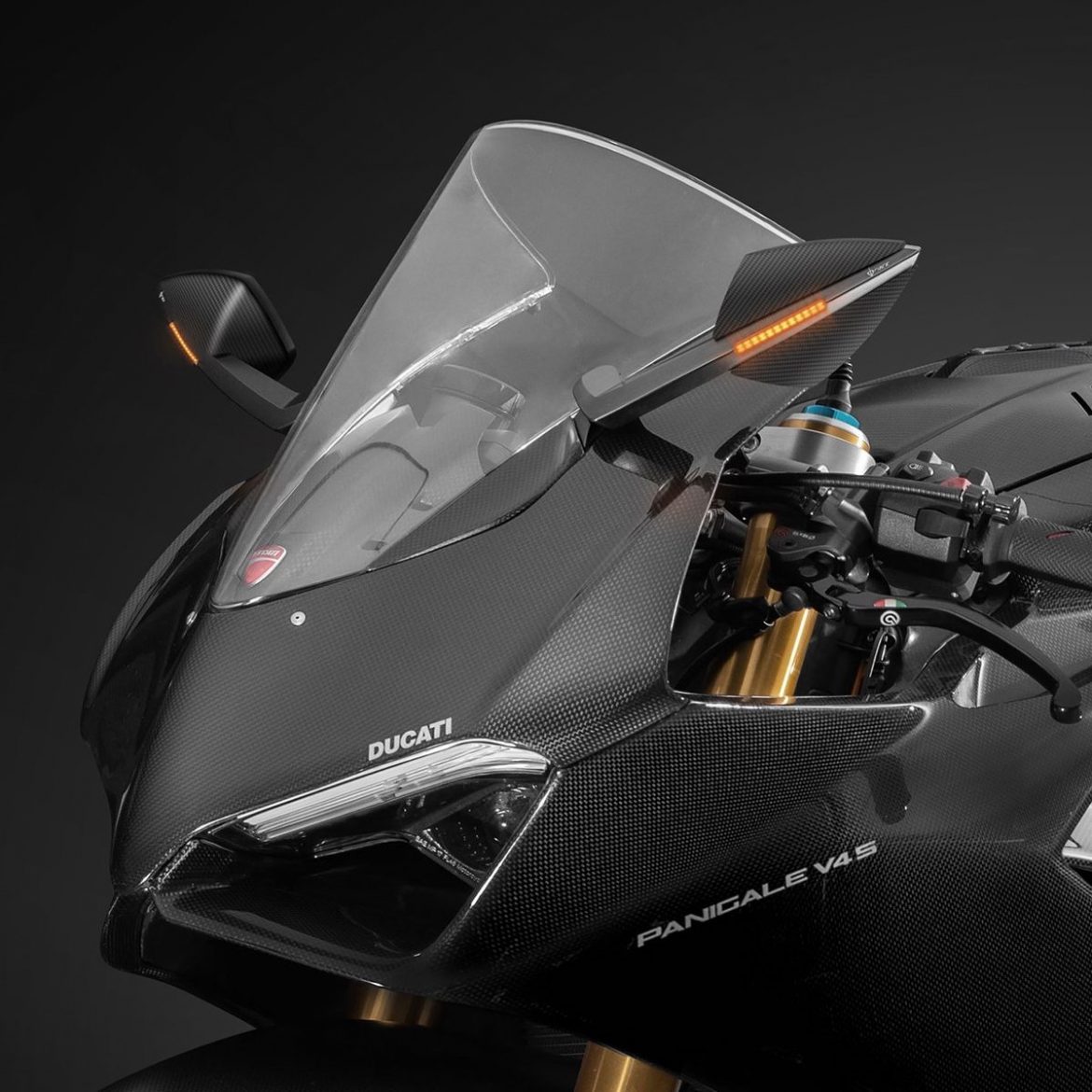 DB Race Ducati Panigale V2 / V4 Daemon Mirrors Conquest Racing Ltd