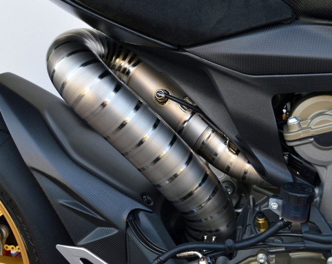 Motocorse Ducati 899 Panigale Titanium Exhaust Link Pipe D75 Termignoni