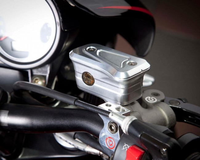 MotoCorse MV Agusta Brembo Racing Radial Integrated Brake Clutch Reservoir Tanks