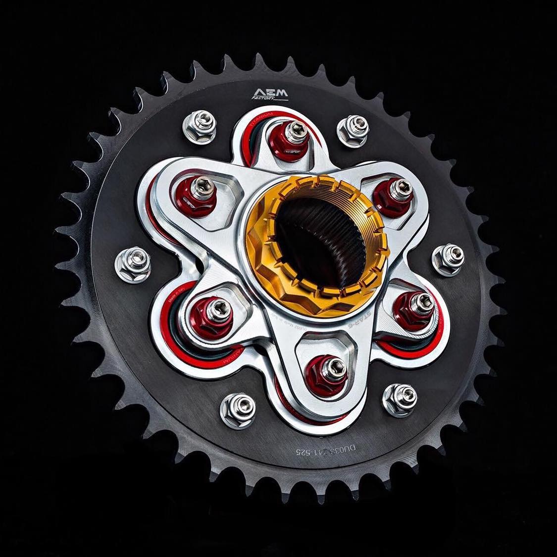 AEM Factory Ducati Sprocket Flange Star 6