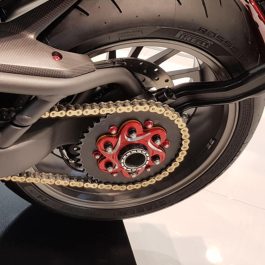 CNC Racing MV Agusta Rear Sprocket Nut Bicolour
