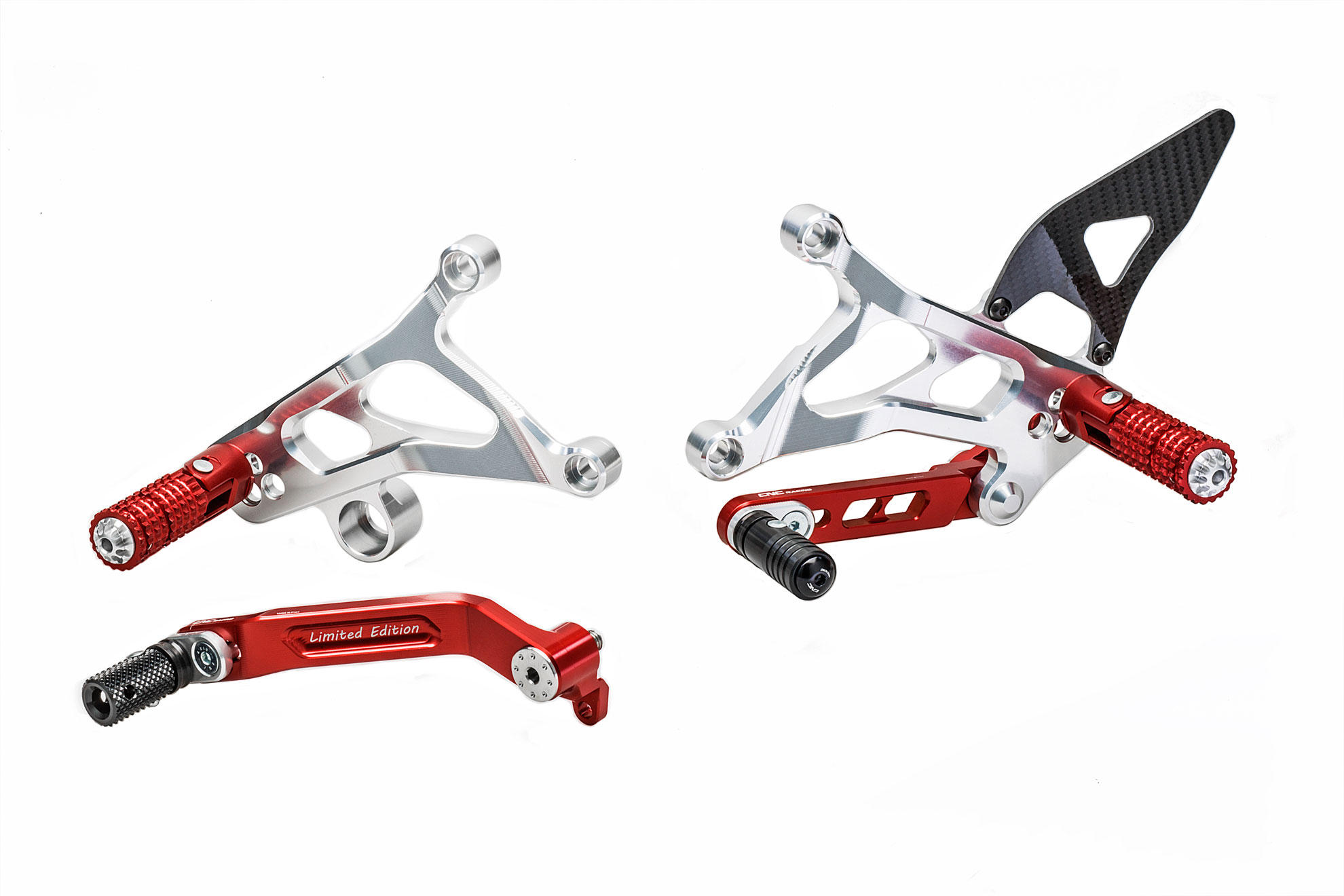 CNC Racing MV Agusta Brutale Dragster F3 Adjustable Rearsets Limited Edition