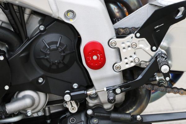 CNC Racing Aprilia RSV4 Frame Plug Caps