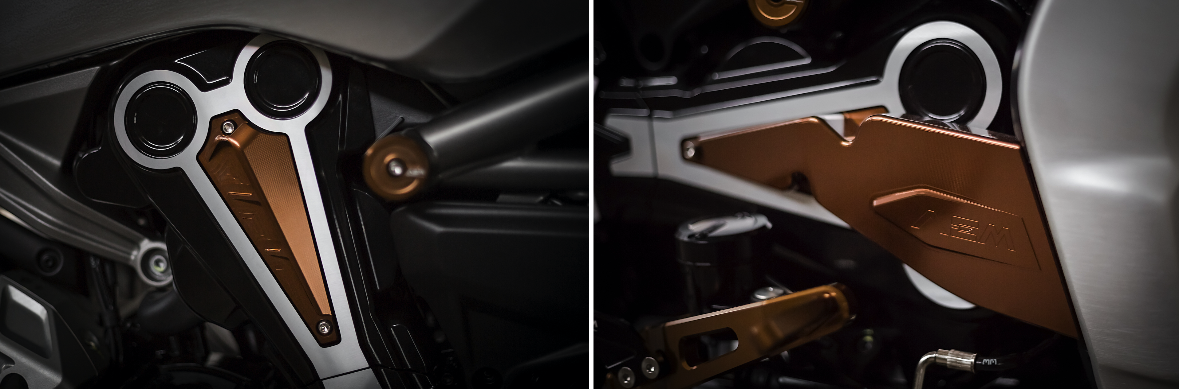 AEM Factory Ducati XDiavel Engine Belt Covers "Snork-X"