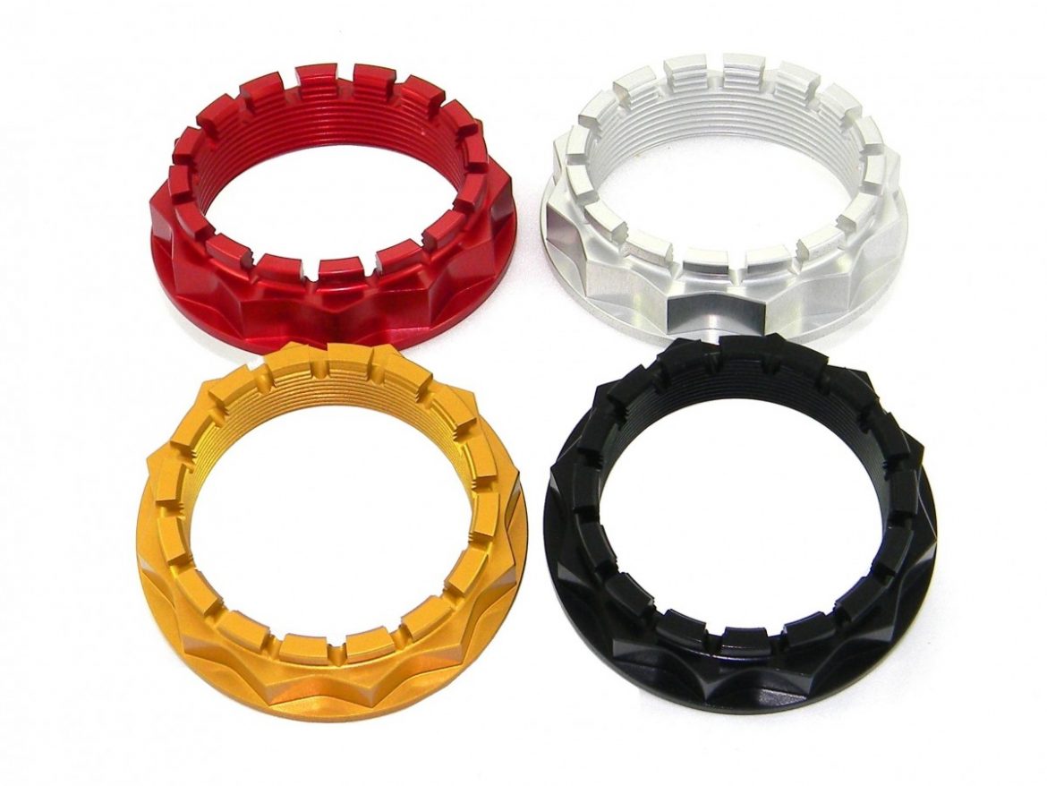 Ducabike Ducati Streetfighter V4 CNC Sprocket Carrier Nut Conquest Racing Ltd