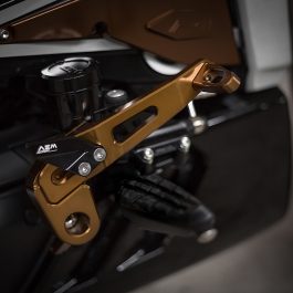 AEM Factory Ducati XDiavel Adjustable Foot Levers X-Command