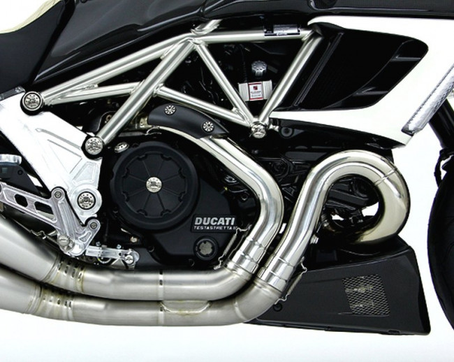MotoCorse Ducati Diavel Titanium Frame Plug Caps