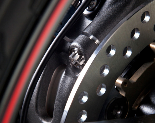 MotoCorse Ducati Single Sided Swingarm Titanium Pinch Bolts