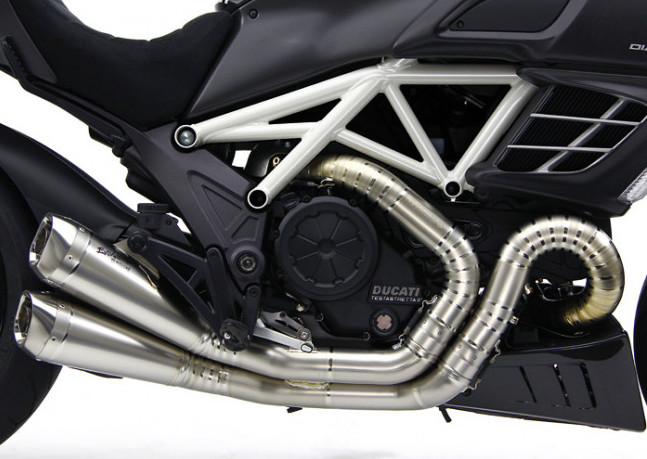 MotoCorse Ducati Diavel Titanium Full Exhaust System Evoluzione “Grosso Due”