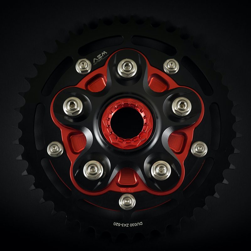 AEM Factory Ducati Sprocket Flange Hub Kit Conquest Racing Ltd