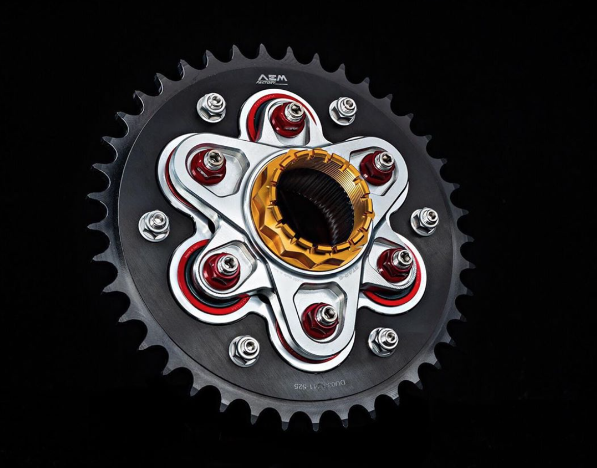 AEM Factory Ducati V4 Rear Sprocket Flange Star 6