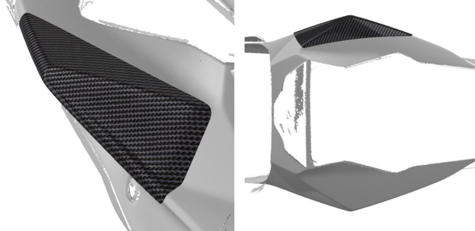 Strauss BMW S1000RR Carbon Fibre Tail Sliders 2015-2018