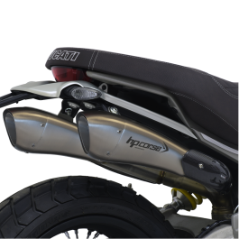 HP Corse Exhaust Ducati Scrambler 1100 Hydroform Silencers