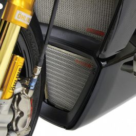 MotoCorse Ducati XDiavel Oil Titanium Radiator Guard