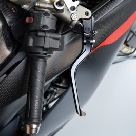 MotoCorse Adjustable Folding Brake Lever OEM Brembo - Black