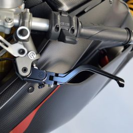 MotoCorse Adjustable Folding Clutch Lever OEM Brembo - Black