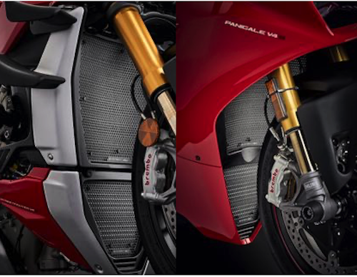 Evotech Performance Ducati Panigale V4 / Streetfighter V4 Radiator Guard Set 2018+