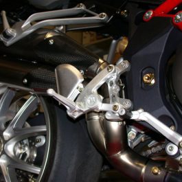 MotoCorse MV Agusta F4 / Brutale OEM Adjustable Rearsets Adaptor