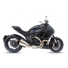 Zard Exhaust Ducati Diavel Limited Edition Stainless Slip-On Kit Euro 3 2011-2018