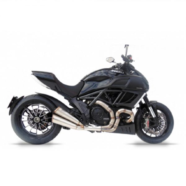 Zard Exhaust Ducati Diavel Limited Edition Stainless Slip-On Kit 2011-2018