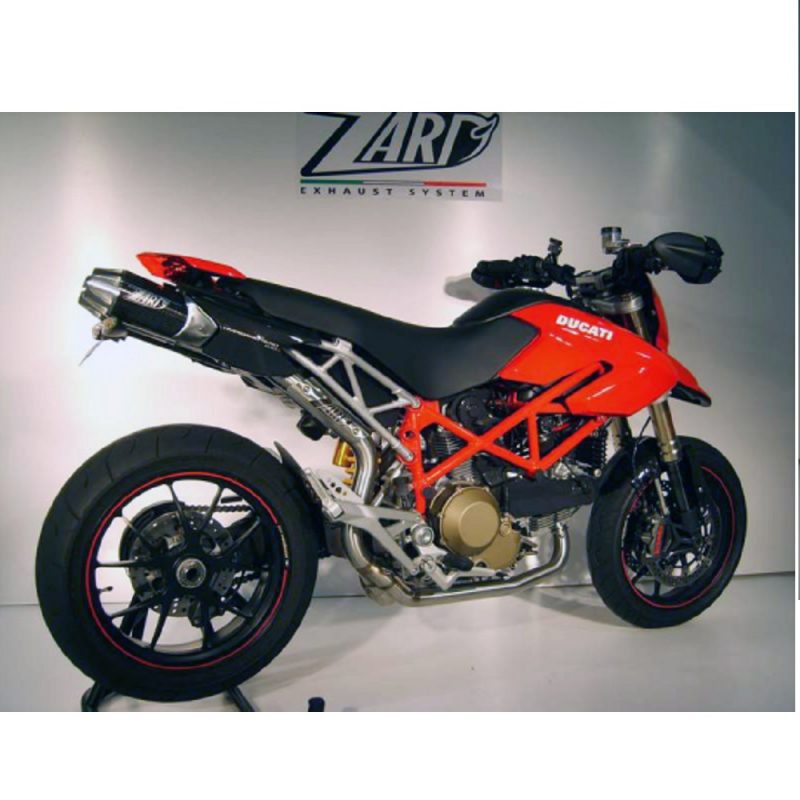 Zard Exhaust Ducati Hypermotard 796 1100 Top Gun Carbon ...