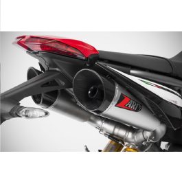 Zard Exhaust Ducati Hypermotard 950/SP GT Stainless Slip-On Kit Euro 4 With Carbon End Cap 2019+