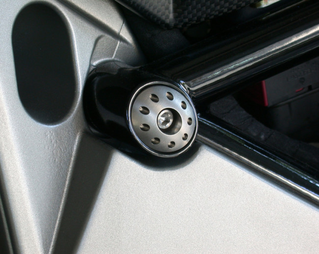 MotoCorse MV Agusta F4 / Brutale Titanium Frame Plug Caps