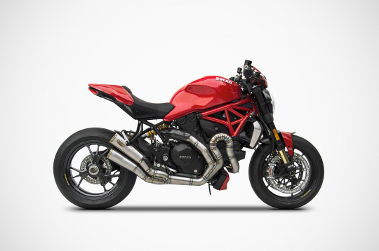 Zard Exhaust Ducati Monster 1200 / S 2-2 Stainless Full System 2014+