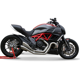 The HP Corse Hydroform Race for the awesome Ducati Diavel is a unique exhaust silencer designed to complement the design of your Ducati Diavel as well as improving power making it a perfect performance upgrade.