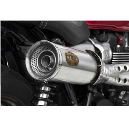 Zard Exhaust Triumph Street Twin 2-1 Stainless Full Racing System High Mounted 2016+