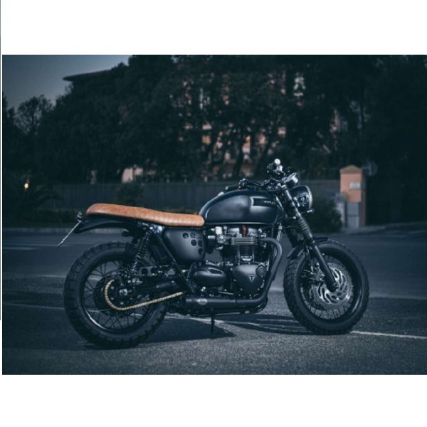Zard Exhaust Triumph Street Twin Stainless Slip-On Black Coated 2016+