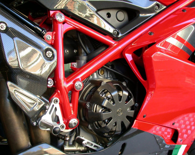 MotoCorse Ducati 1198 S R Frame Plug Caps
