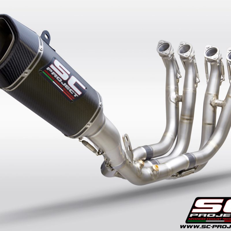 SC Project Exhaust BMW S1000RR Carbon SC1-R Full Titanium System 4-1 2019+