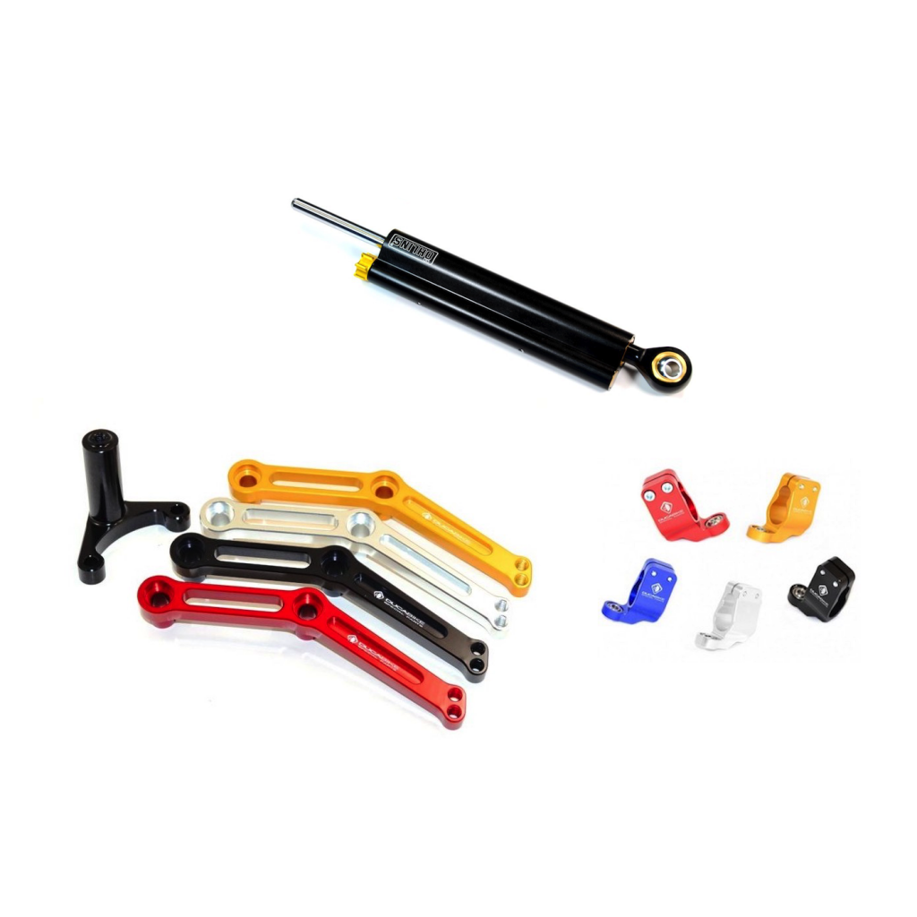 Ducabike Ducati Monster 821 1200 Black Ohlins Steering Damper Kit